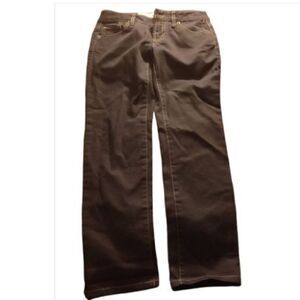 Loft black slim cropped jeans, sits lowest on the waist 33 inches length, nwt